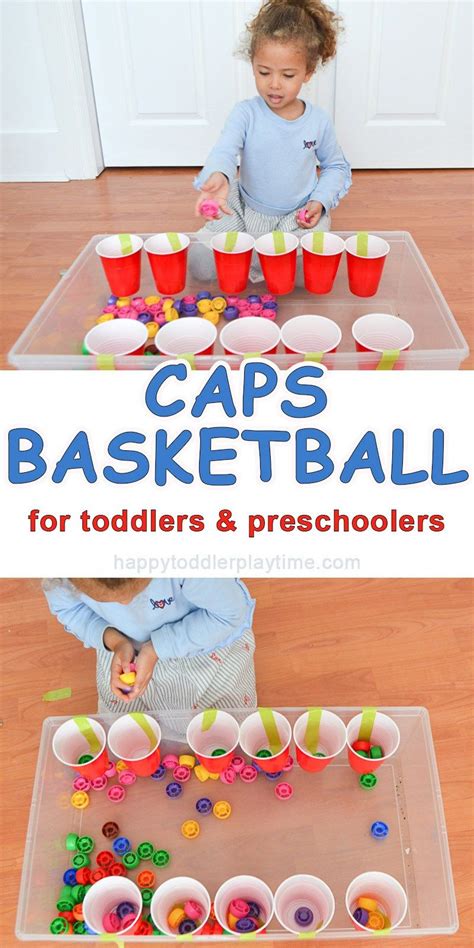 Caps Basketball - HAPPY TODDLER PLAYTIME | Sports activities for kids ...