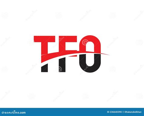 TFO Letter Initial Logo Design Vector Illustration Stock Vector - Illustration of letter ...