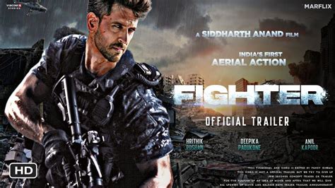 Fighter Movie Official Trailer | Hrithik Roshan, Deepika Padukone, Anil ...