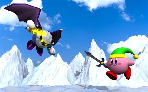 Meta Knight vs Kirby by Baku48 on DeviantArt