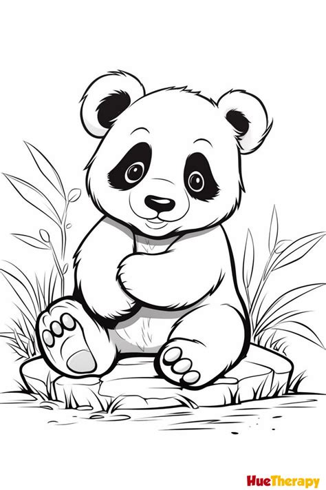 8 Free Printable Panda Coloring Pages for Kids | Panda coloring pages, Coloring pages, Bear ...