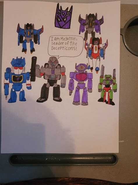 Megatron and it's Decepticons part 1 by overlord35357 on DeviantArt