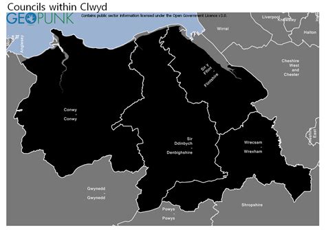 Map and Details for Wrexham County Borough Council Local Authority