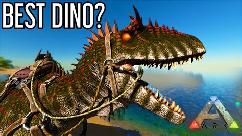 Carcharodontosaurus Guide | ARK: Survival Evolved - YouTube