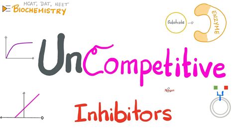 Uncompetitive Inhibition (Uncompetitive Inhibitors) | Enzyme kinetics | Biochemistry - YouTube