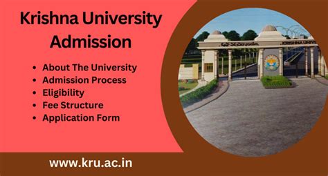 Krishna University Admission 2024-25: Courses &Last Date