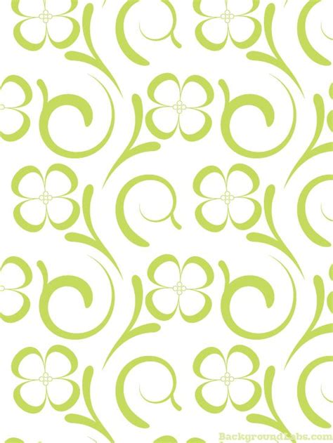 Green floral pattern | Floral pattern, Pattern wallpaper, Pattern