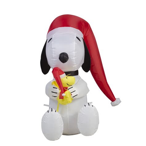 Peanuts By Schulz 4' Airblown Snoopy Christmas Decoration | Shop Your Way: Online Shopping ...