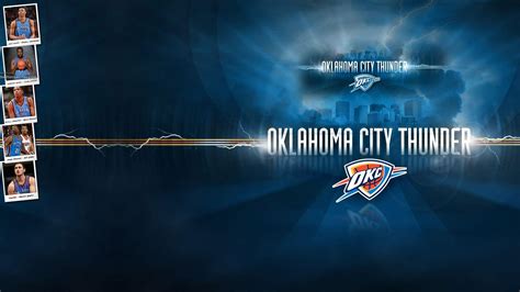 OKC Thunder Basketball Desktop Wallpapers on WallpaperDog