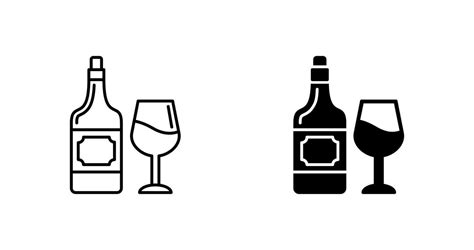 Wine Vector Icon 24407795 Vector Art at Vecteezy