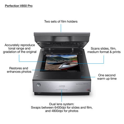 Epson Perfection V850 Pro Scanner - dpsb