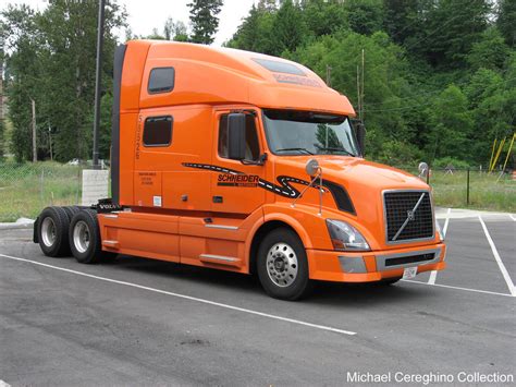 Schneider National Volvo VNL780, Truck 58526 - a photo on Flickriver