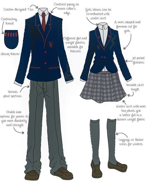 Our winter illustrations #schooluniform #school #designuniforms#secondary… | Tenues scolaires ...