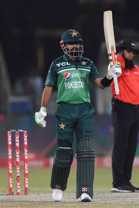 Babar Azam raises his bat | ESPNcricinfo.com