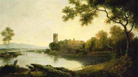 Llyn Peris and Dolbadarn Castle, North Wales Painting by Richard Wilson