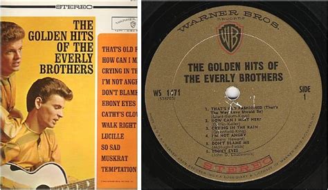 Everly Brothers, The / The Golden Hits of The Everly Brothers (1962 ...