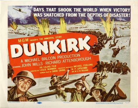 Dunkirk |1958 | Dunkirk, Dunkirk movie, Richard attenborough