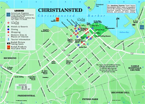 St Croix Island, Villa Margarita, St Croix Usvi, St Thomas Usvi, Amazing Maps, Tourist Map, St ...