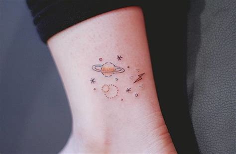 Simple Space Tattoos: 40+ Most Beautiful Cosmos Tattoo Ideas