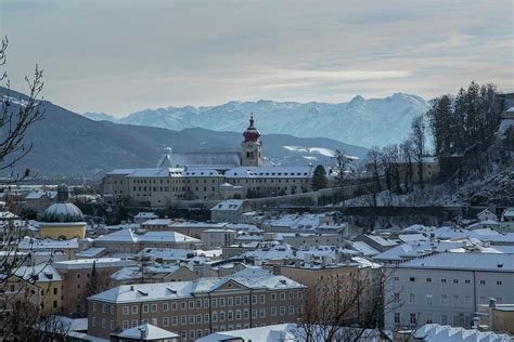 Winter Snow In Salzburg, Austria Digital Art by Lost Horizon Images - Fine Art America