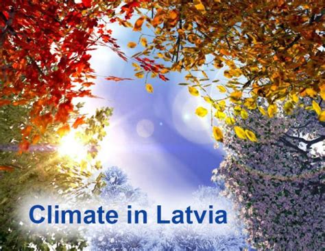 Climate in Latvia