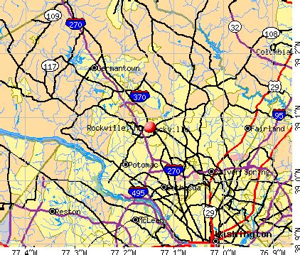 Rockville, Maryland (MD 20850) profile: population, maps, real estate ...