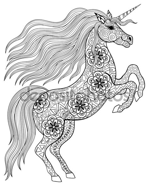 Unicorn Mandala Coloring Pages For Adults - Galuh Karnia458