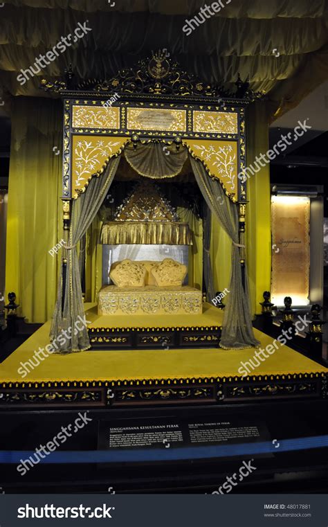 The Royal Throne. National Museum In Kuala Lumpur, Malaysia Stock Photo 48017881 : Shutterstock