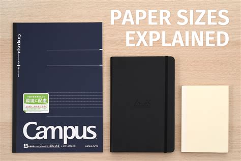 Paper Sizes Explained JetPens, 47% OFF