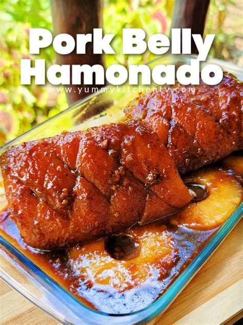 Pork Belly Hamonado - Yummy Kitchen