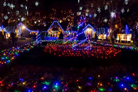 Christmas Light Display at the National Shrine of Our Lady of La ...