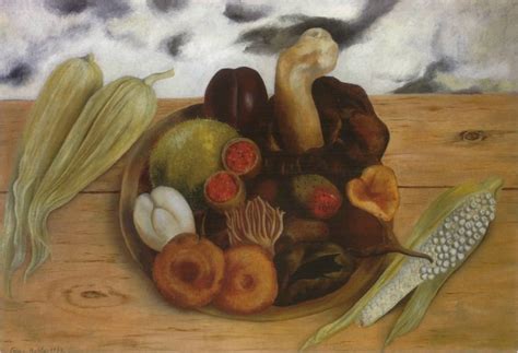 Fruits of the Earth, 1938 - by Frida Kahlo | Frida kahlo paintings ...