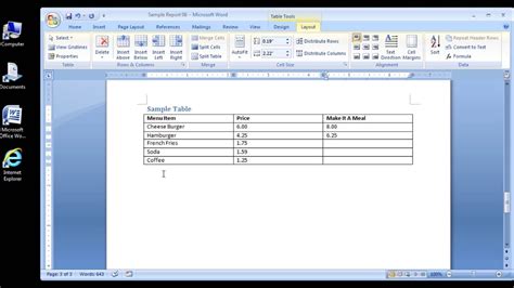 How To Quickly Insert Rows In Word Table | Brokeasshome.com