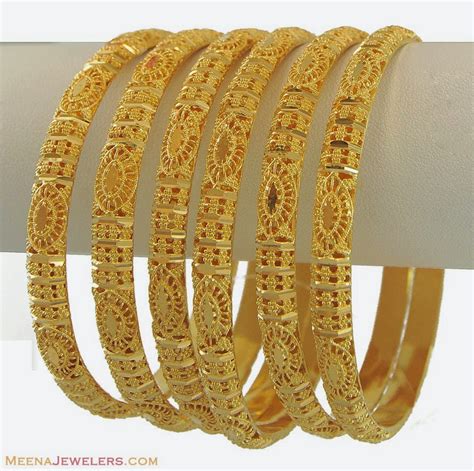 Jewellery Designs : Beautiful Gold Bridal Bangles