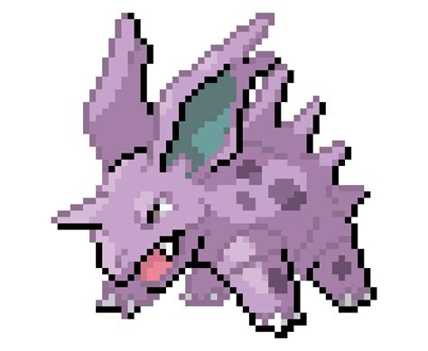 Nidorino 033 | Pixel Art Maker