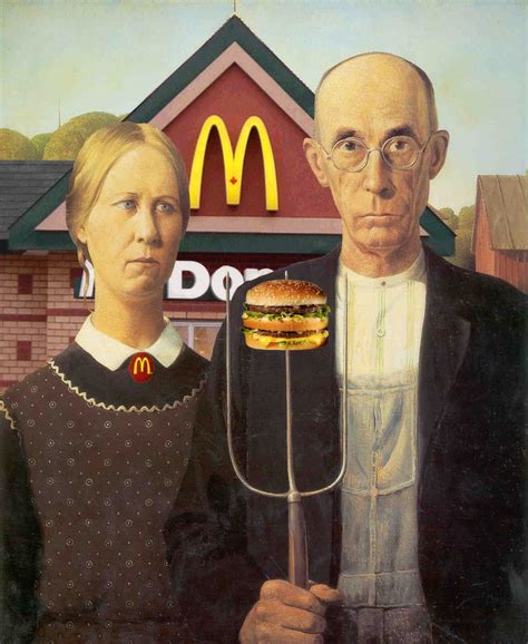 American Gothic - Lovin' It | For the Art Bandits American G… | Flickr