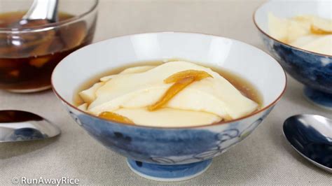 Tofu Pudding with Ginger Syrup (Dau Hu Nuoc Duong / Tao Pho) | Recipe ...