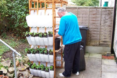 recycled containers for gardening | Wheelchair Gardening (11) - JRP Recycling Plastic Container ...