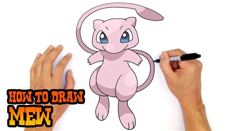 How to Draw Mew | Pokemon - YouTube