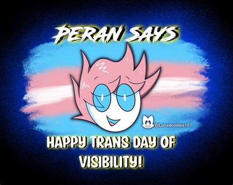 Trans Day Of Visibility! by lunadoodles10 on DeviantArt