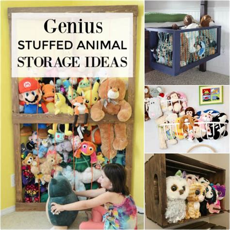 14 Stuffed Animal Storage Ideas - Best stuffed animal storage organizers