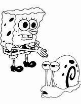 Gary The Snail Greet His Master spongebob coloring Pages – Artofit sketch template