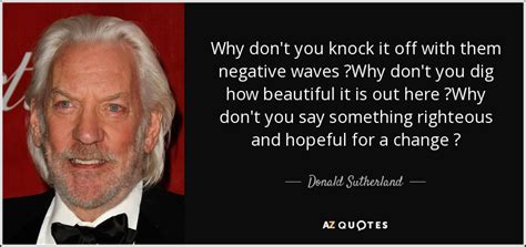 TOP 25 QUOTES BY DONALD SUTHERLAND | A-Z Quotes