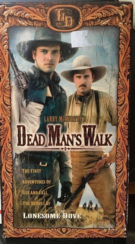 Dead Man's Walk (VHS) 1996 Lonesome Dove sequel- 4 hr miniseries on 1 ...