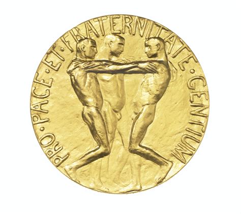 A NOBEL PEACE PRIZE MEDAL , AWARDED IN 1982 TO ALFONSO GARCIA ROBLES (1911-1991) FOR HIS ...