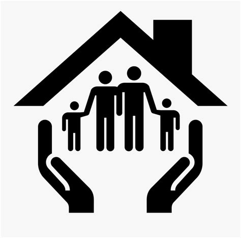 Clipart Home Shelter - Social Service Icon Png , Free Transparent Clipart - ClipartKey