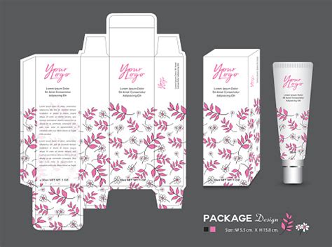 Free Cosmetic Box Packaging Design Clipart in AI, SVG, EPS or PSD