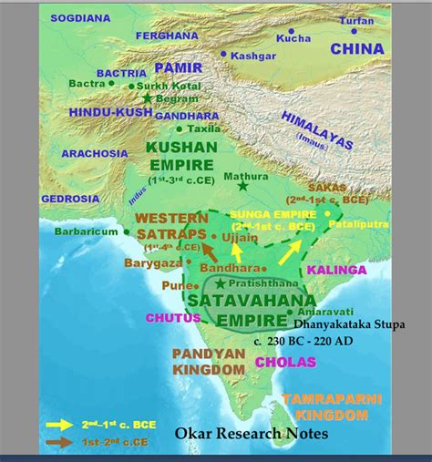 Okar Research: Dhanyakataka Stupa, Amaravati & the Krishna River Valley