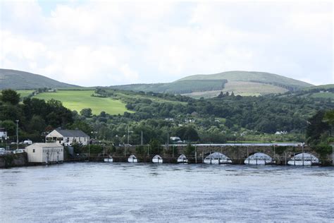 Lough Derg on the River Shannon. The bridge connecting Killaloe to Ballina. | River, Ireland ...