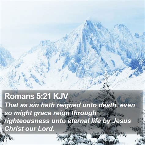 Romans 5 Scripture Images - Romans Chapter 5 KJV Bible Verse Pictures